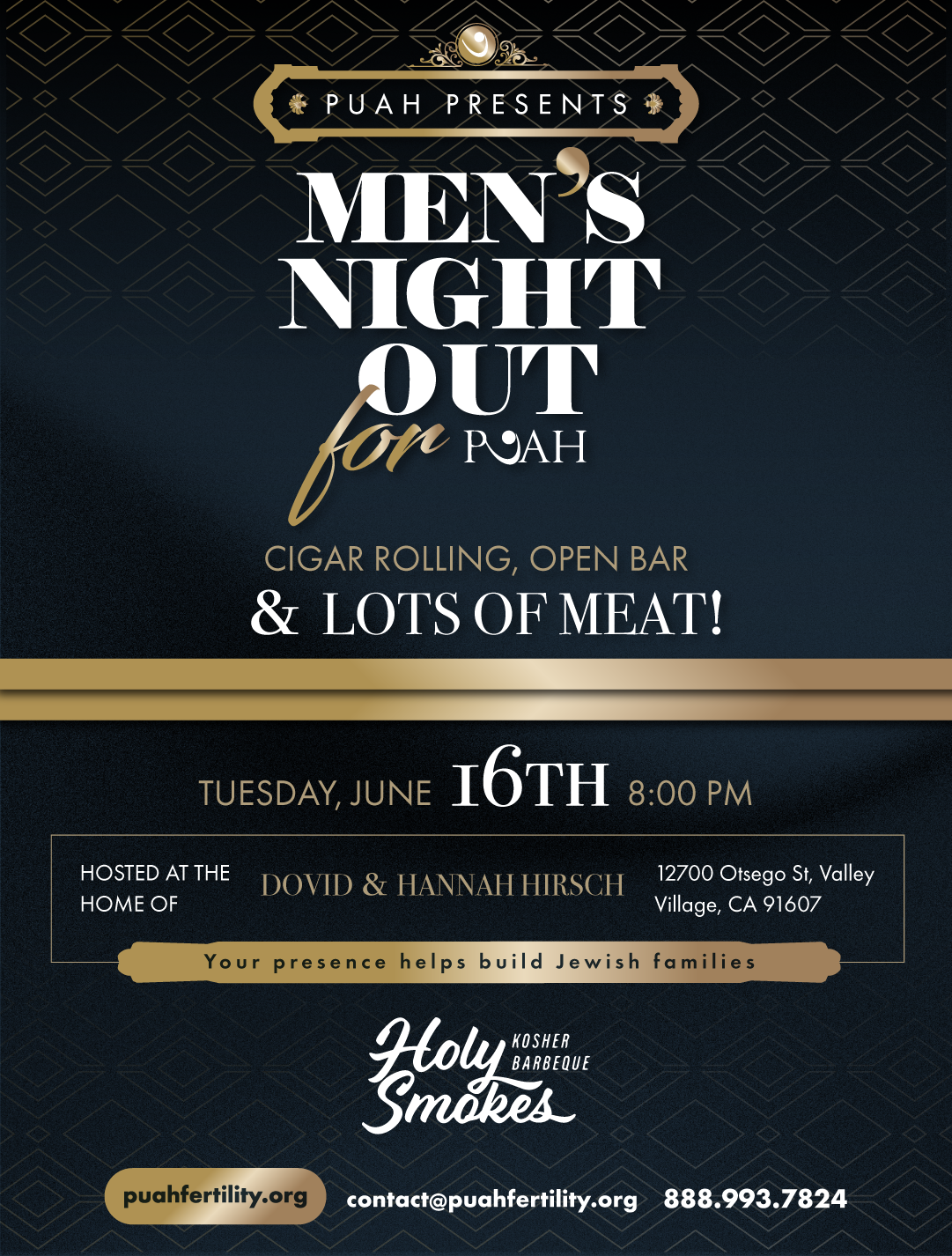 Men's Night Out for PUAH