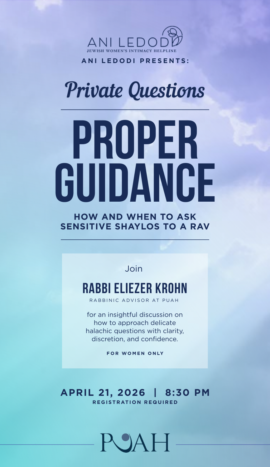 Private Questions, Proper Guidance