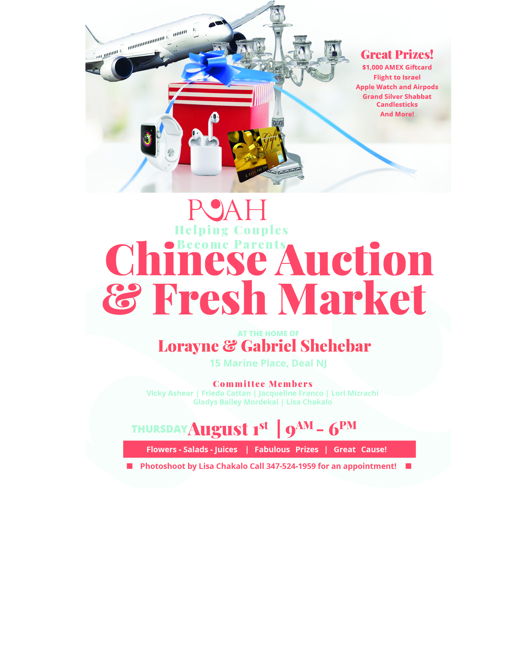 Chinese Auction and Fresh Market