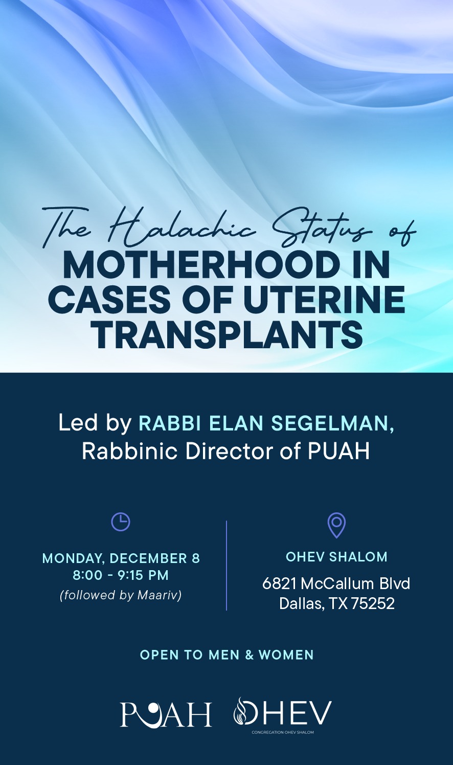 The Halachic Status of Motherhood in Cases of Uterine Transplants